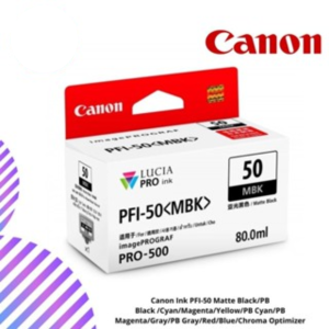 SHOPEELAZADA - 2025-01-08T171127.494 Canon Ink PFI-50 Matte Black/PB Black /Cyan/Magenta/Yellow/PB Cyan/PB Magenta/Gray/PB Gray/Red/Blue/Chroma Optimizer