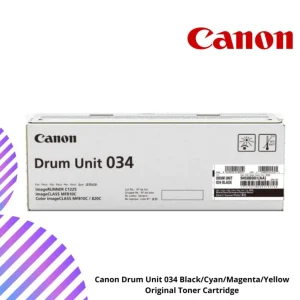 Canon Drum Unit 034 Black/Cyan/Magenta/Yellow Original Toner Cartridge