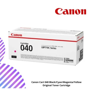 Canon Cart 040 Black/Cyan/Magenta/Yellow Original Toner Cartridge