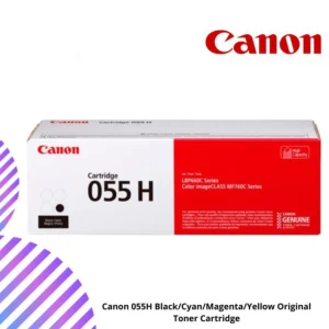 Canon 055H Black/Cyan/Magenta/Yellow Original Toner Cartridge