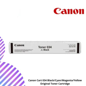 Canon Cart 034 Black/Cyan/Magenta/Yellow Original Toner Cartridge
