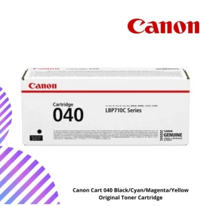 Canon Cart 040 Black/Cyan/Magenta/Yellow Original Toner Cartridge