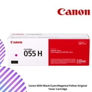 Canon 055H Black/Cyan/Magenta/Yellow Original Toner Cartridge