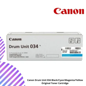 Canon Drum Unit 034 Black/Cyan/Magenta/Yellow Original Toner Cartridge