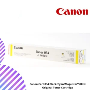 Canon Cart 034 Black/Cyan/Magenta/Yellow Original Toner Cartridge