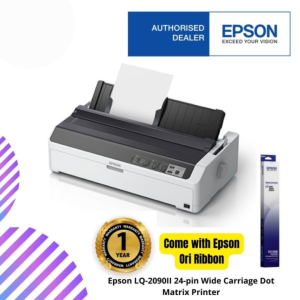 Epson LQ-2090II 24-pin Wide Carriage Dot Matrix Printer