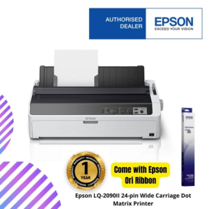 Epson LQ-2090II 24-pin Wide Carriage Dot Matrix Printer