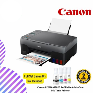 Canon PIXMA G2020 Refillable All-In-One Ink Tank Printer