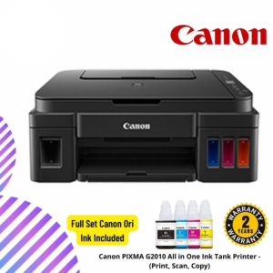 Canon PIXMA G2010 All in One Ink Tank Printer - (Print, Scan, Copy)