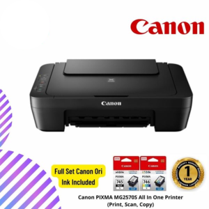 Canon PIXMA MG2570S All In One Printer (Print, Scan, Copy)