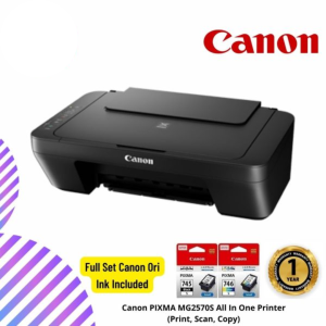 Canon PIXMA MG2570S All In One Printer (Print, Scan, Copy)