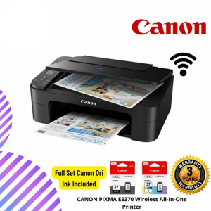 CANON PIXMA E3370 Wireless All-In-One Printer