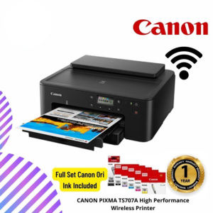CANON PIXMA TS707A High Performance Wireless Printer
