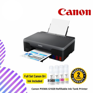 Canon PIXMA G1020 Refillable Ink Tank Printer