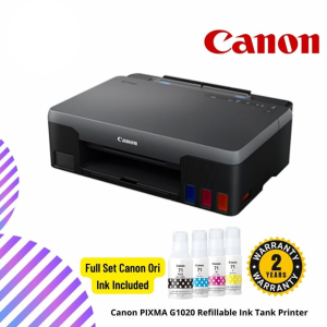 Canon PIXMA G1020 Refillable Ink Tank Printer