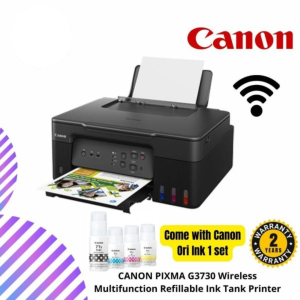 CANON PIXMA G3730 Wireless Multifunction Refillable Ink Tank Printer