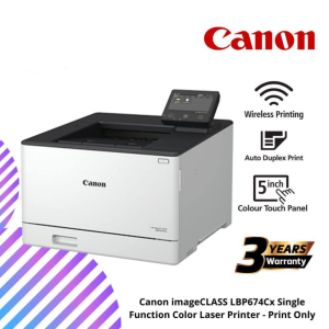 Canon imageCLASS LBP674Cx Single Function Color Laser Printer - Print Only