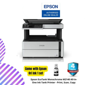 Epson EcoTank Monochrome M2140 All-in-One Ink Tank Printer - Print, Scan, Copy