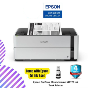 Epson EcoTank Monochrome M1170 Ink Tank Printer