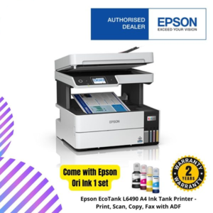Epson EcoTank L6460 A4 Ink Tank Printer - Print, Scan, Copy with ADF