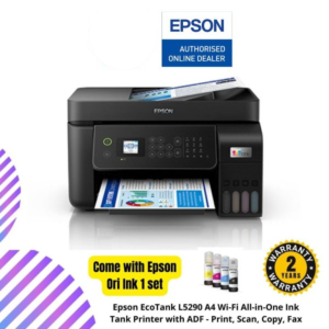 Epson EcoTank L5290 A4 Wi-Fi All-in-One Ink Tank Printer with ADF - Print, Scan, Copy, Fax