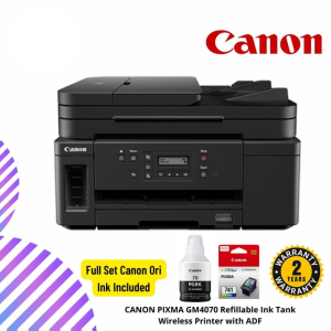 CANON PIXMA GM4070 Refillable Ink Tank Wireless Printer with ADF