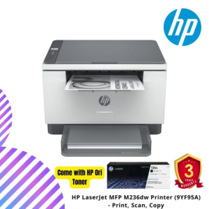 HP LaserJet MFP M236dw Printer (9YF95A) - Print, Scan, Copy