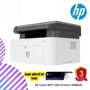 HP Laser MFP 135a Printer (4ZB82A) - Print, Scan, Copy