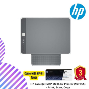 HP LaserJet MFP M236dw Printer (9YF95A) - Print, Scan, Copy