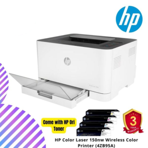 HP Color Laser 150nw Wireless Color Printer (4ZB95A)
