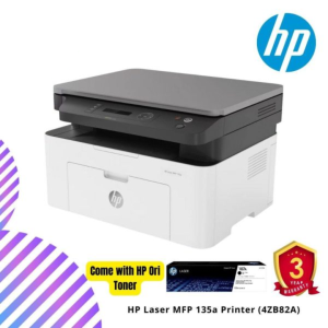 HP Laser MFP 135a Printer (4ZB82A) - Print, Scan, Copy