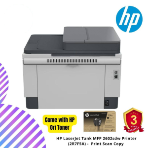 HP LaserJet Tank MFP 2602sdw Printer (2R7F5A) -  Print Scan Copy