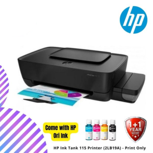 HP Ink Tank 115 Printer (2LB19A) - Print Only