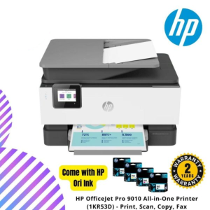 HP OfficeJet Pro 9010 All-in-One Printer (1KR53D) - Print, Scan, Copy, Fax