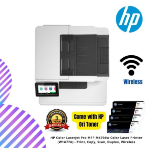 HP Color LaserJet Pro MFP M479dw  Color Laser Printer (W1A77A) -  Print, Copy, Scan, Duplex, Wireless