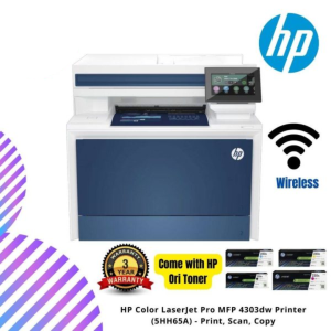 HP Color LaserJet Pro MFP 4303dw Printer (5HH65A) - Print, Scan, Copy