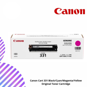 Canon Cart 331 Black/Cyan/Magenta/Yellow Original Toner Cartridge