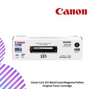 Canon Cart 331 Black/Cyan/Magenta/Yellow Original Toner Cartridge