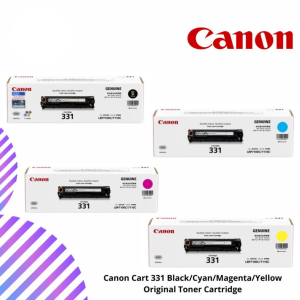 Canon Cart 331 Black/Cyan/Magenta/Yellow Original Toner Cartridge