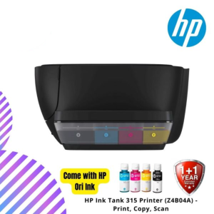 HP Ink Tank 315 Printer (Z4B04A) - Print, Copy, Scan