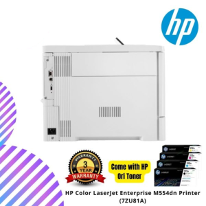 HP Color LaserJet Enterprise M554dn Printer (7ZU81A)