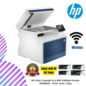 HP Color LaserJet Pro MFP 4303dw Printer (5HH65A) - Print, Scan, Copy