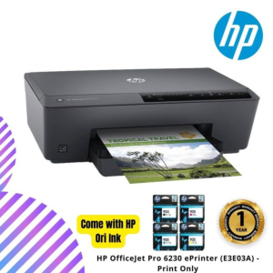 SHOPEELAZADA (7) HP OfficeJet Pro 6230 ePrinter (E3E03A) - Print Only
