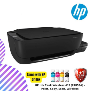 HP Ink Tank Wireless 415 (Z4B53A) - Print, Copy, Scan, Wireless