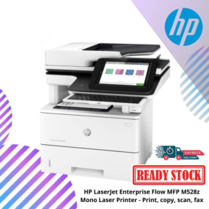 HP LaserJet Enterprise Flow MFP M528z Mono Laser Printer - Print, copy, scan, fax