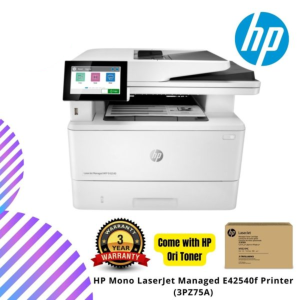 HP Mono LaserJet Managed E42540f Printer (3PZ75A)