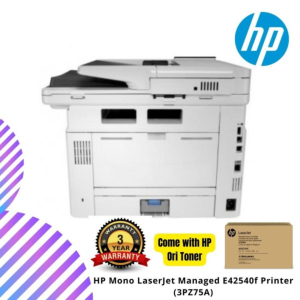 HP Mono LaserJet Managed E42540f Printer (3PZ75A)