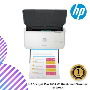 HP ScanJet Pro 2000 s2 Sheet-feed Scanner (6FW06A)