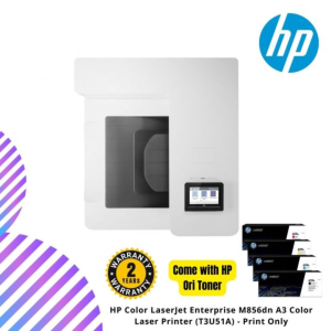 HP Color LaserJet Enterprise M856dn A3 Color Laser Printer (T3U51A) - Print Only
