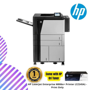 HP LaserJet Enterprise M806x+ Printer (CZ245A) - Print Only